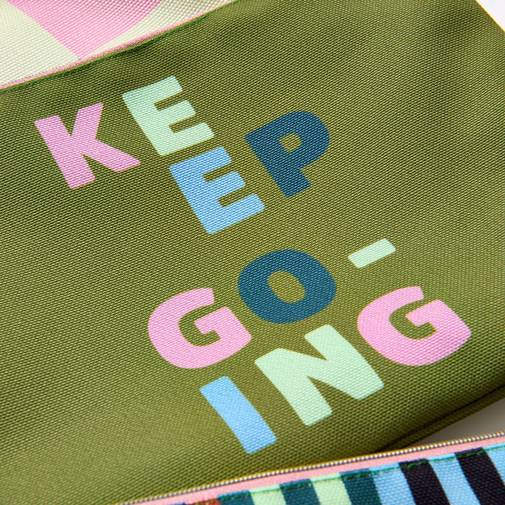 Keep Going Travel Pouches