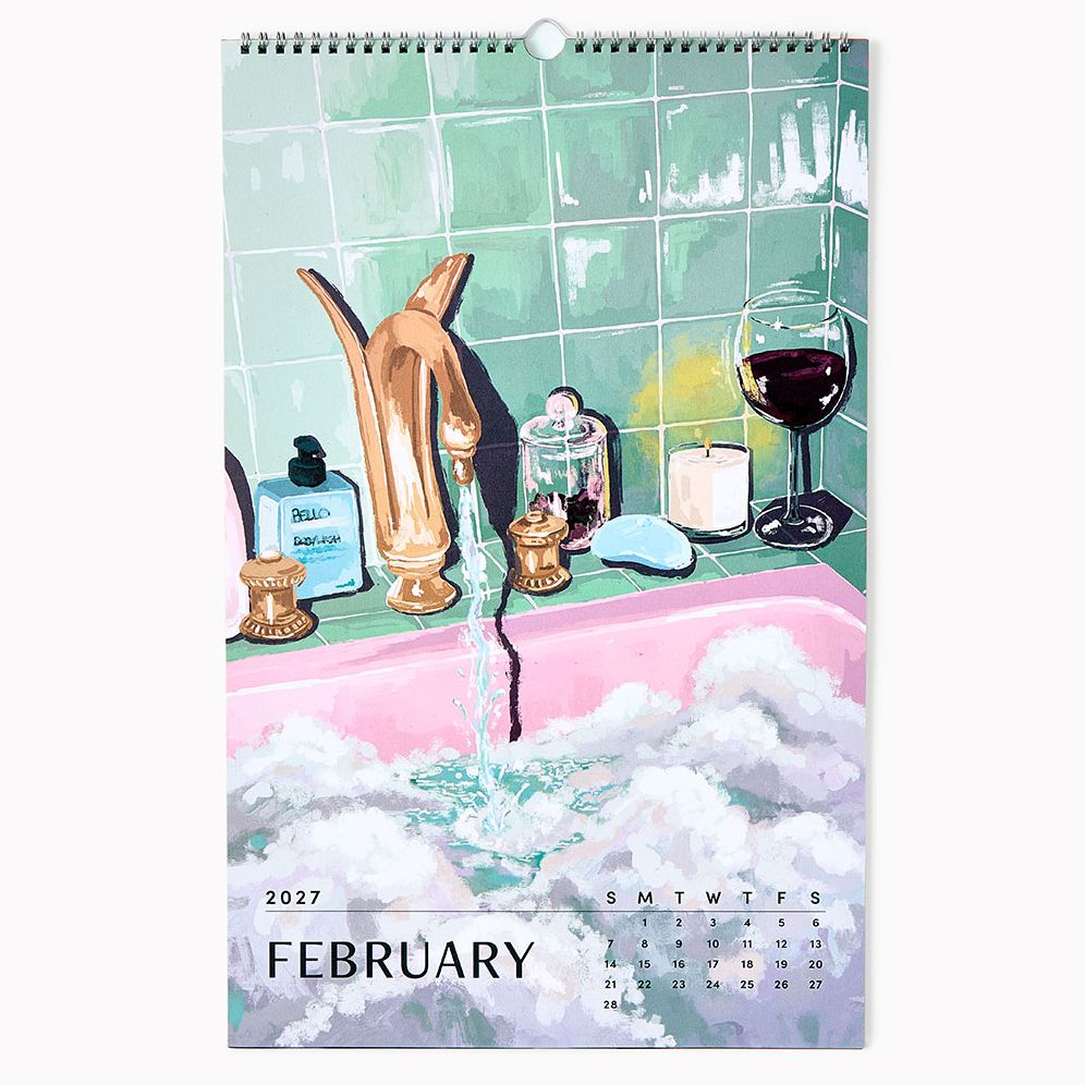 2027 Paper Source Wall Art Calendar