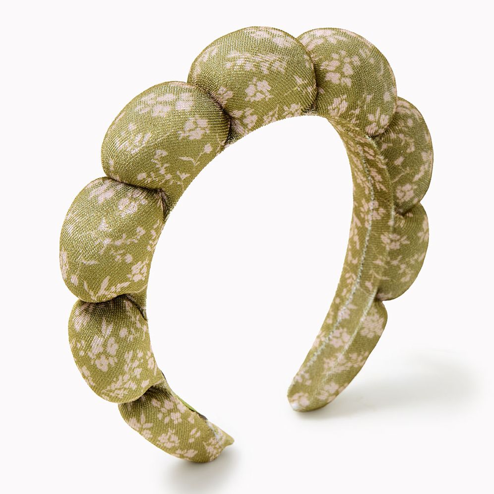 Floral Headband & Wristband Set