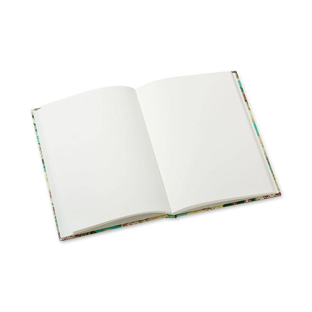 Turquoise Floral Heritage Notebook