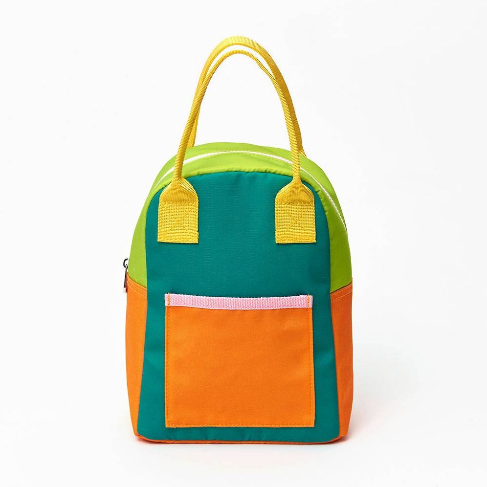 Colorblock Kids Lunch Tote