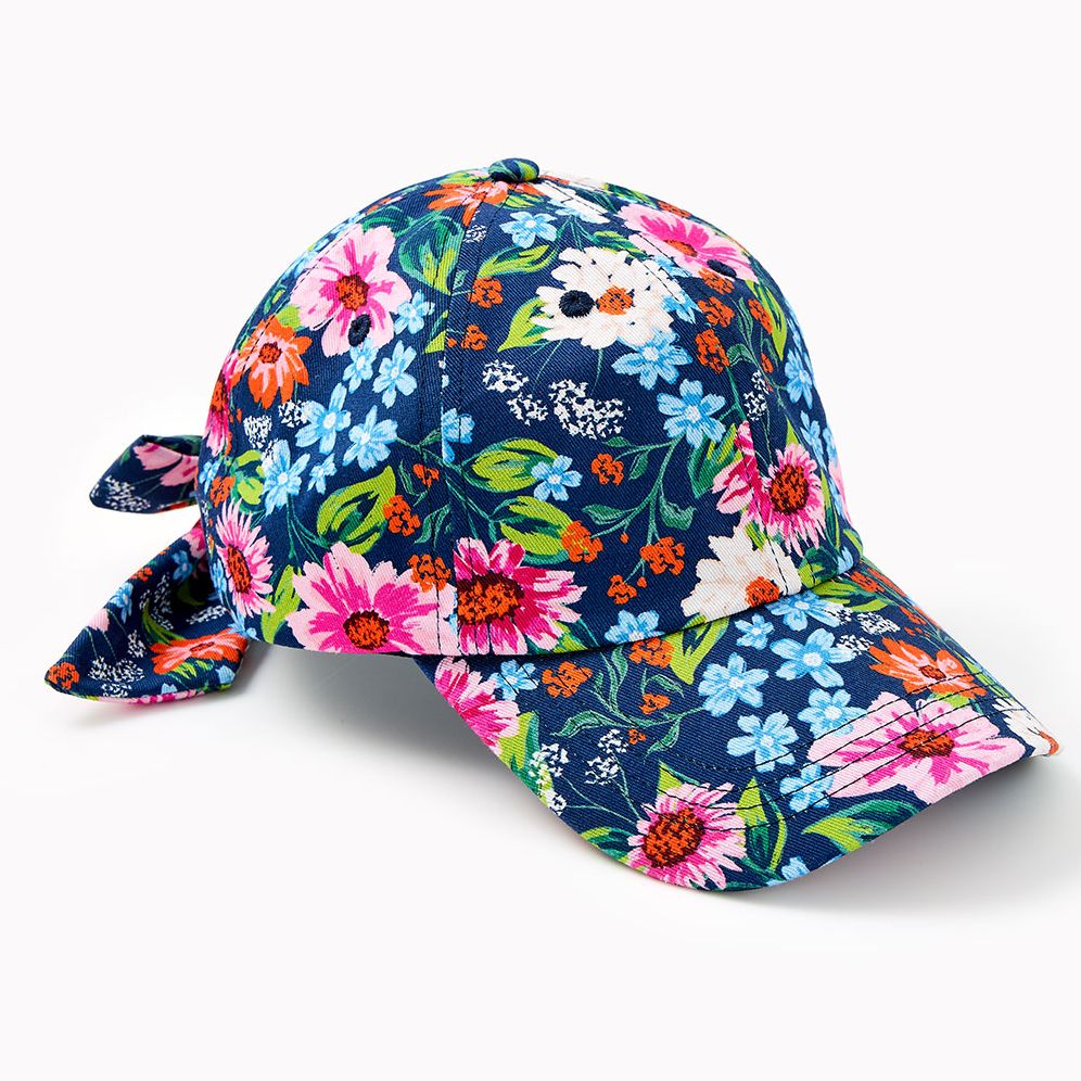 Floral Bow Hat