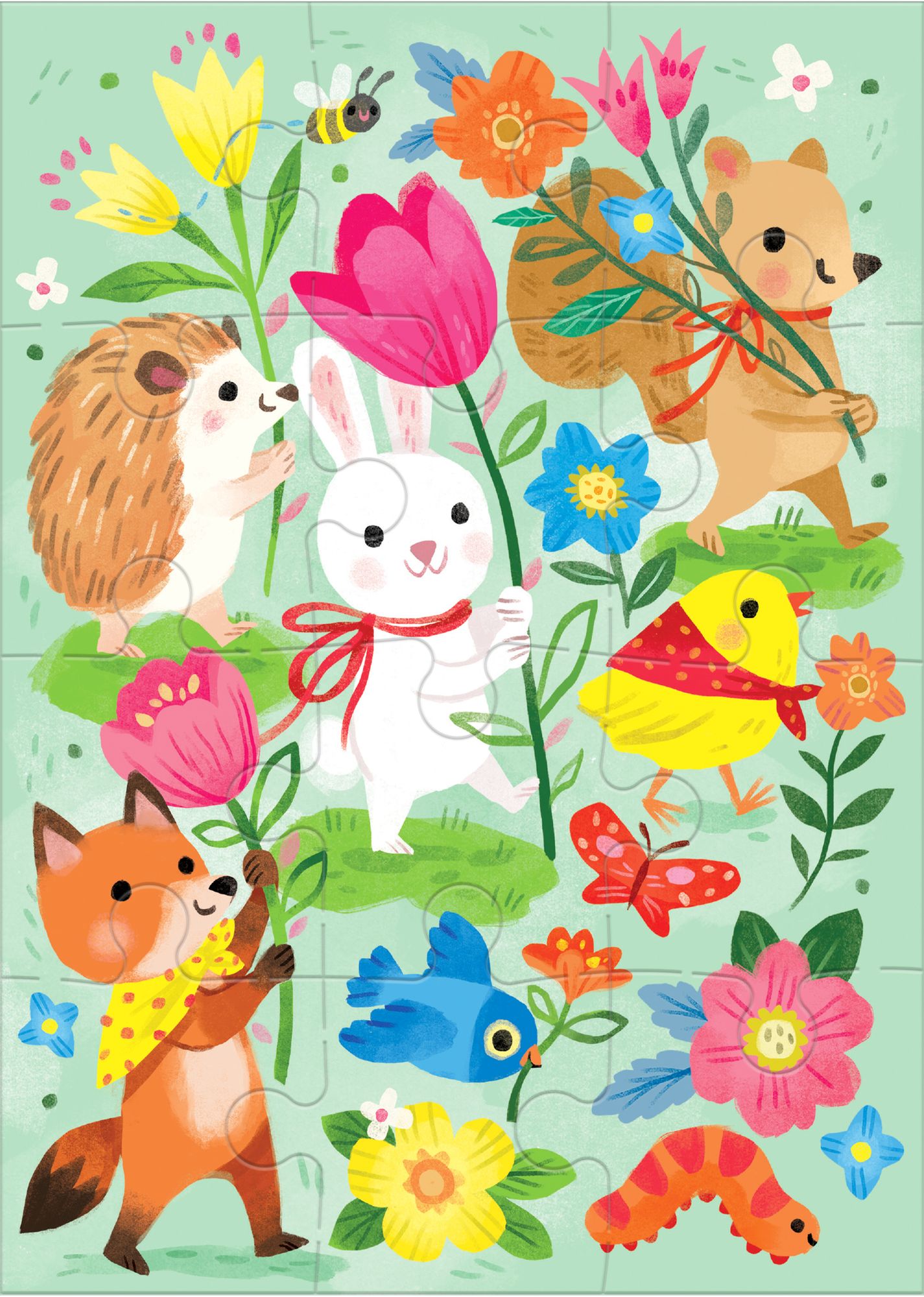 Hoppy Easter! Greeting Card Puzzle