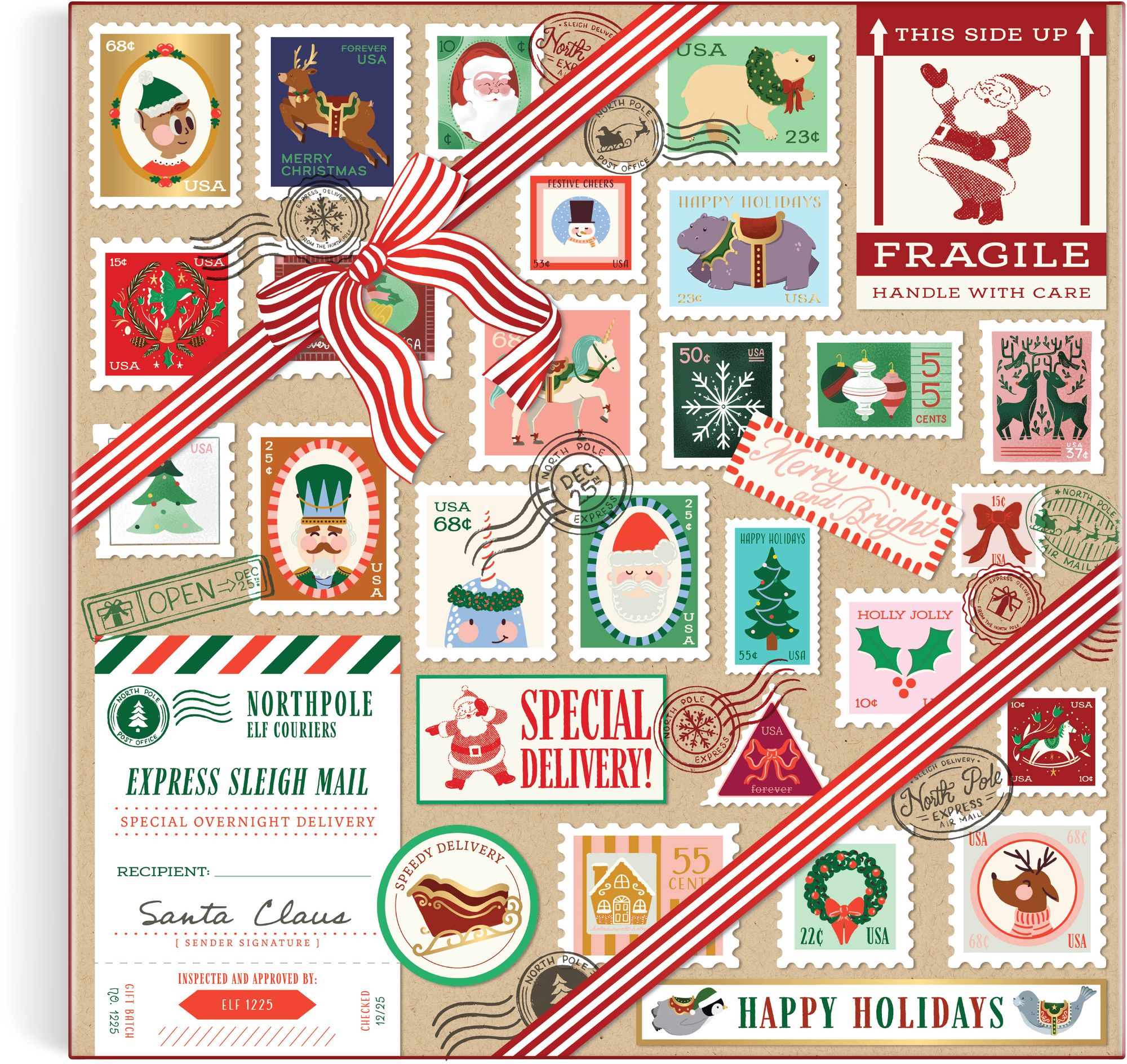 Santa Mail 500 Piece Puzzle