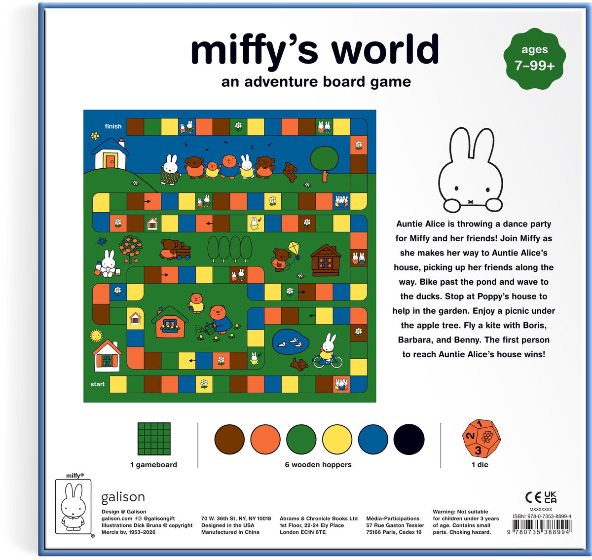 Miffy's World Board Game
