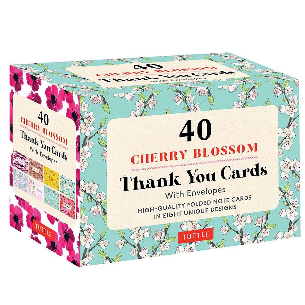 Cherry Blossom Thank You Card Set | Paper Source
