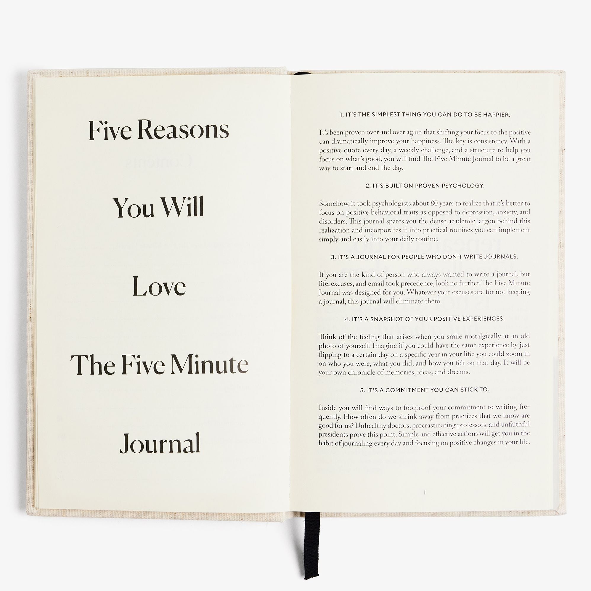 The Five Minute Journal