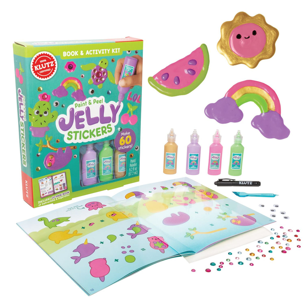 Paint & Peel Jelly Stickers