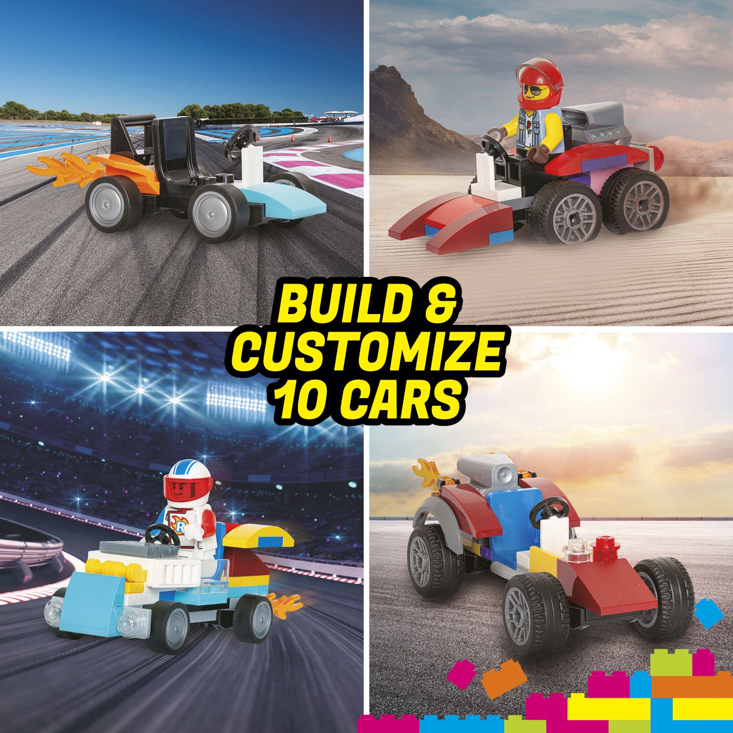 How to Make LEGO Race Cars