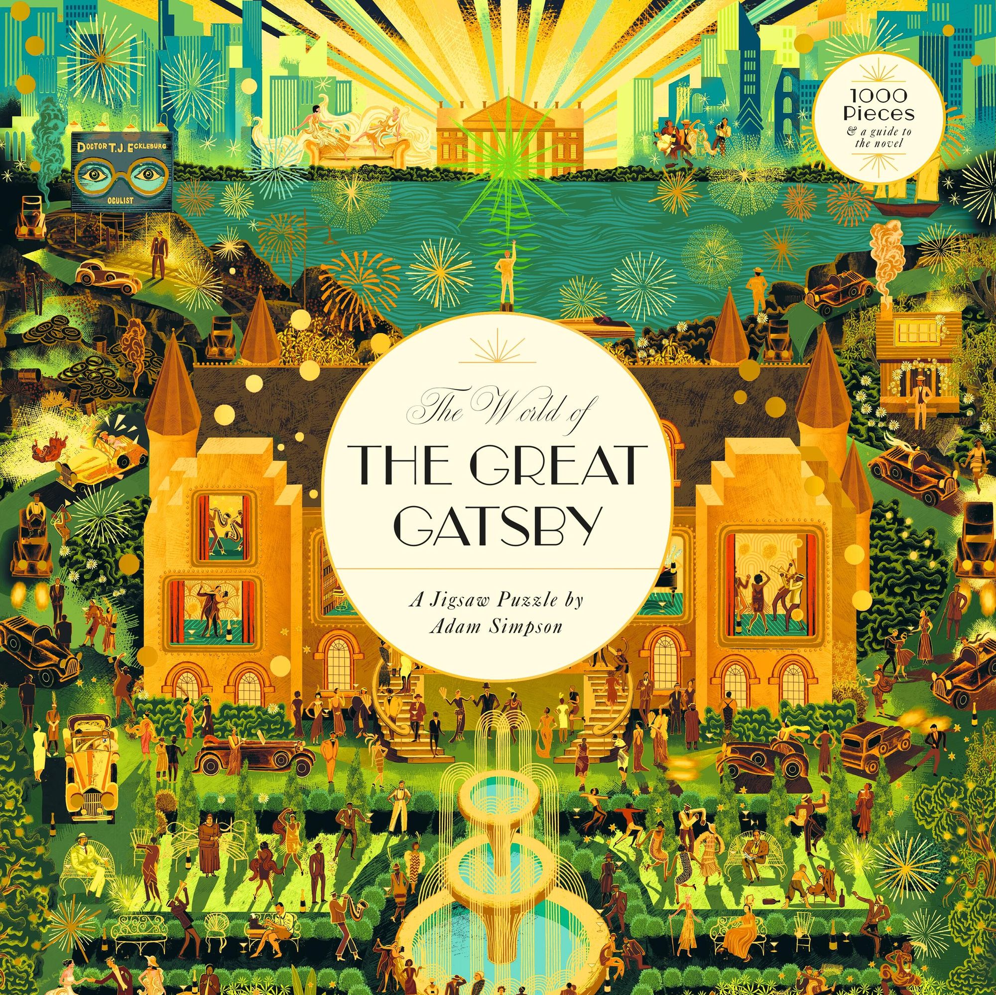 The World of The Great Gatsby 1000 Piece Puzzle: A jigsaw by Adam