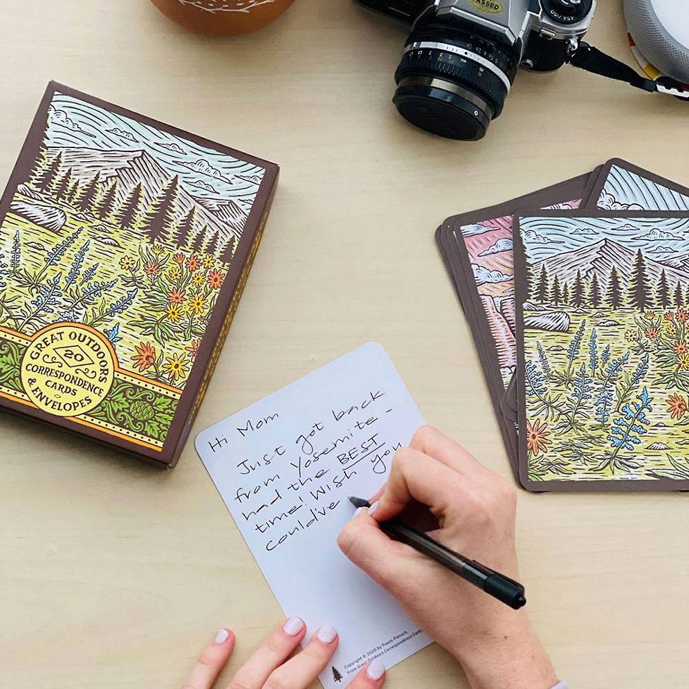 Great Outdoors Correspondence Cards: (Flat Cards of Natural Landscapes, Illustrated Blank Stationery that Celebrates Nature)