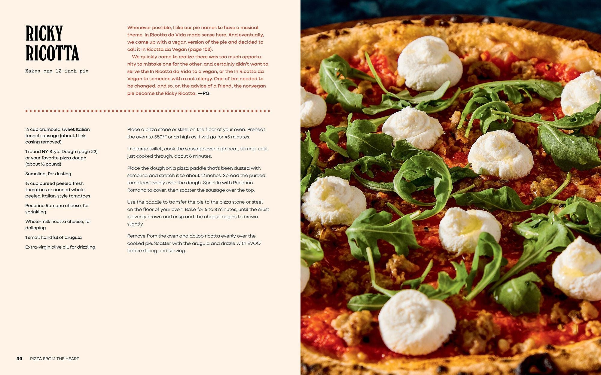 Pizza from the Heart: 100 Recipes for Pies, Pasta, Salads, and More