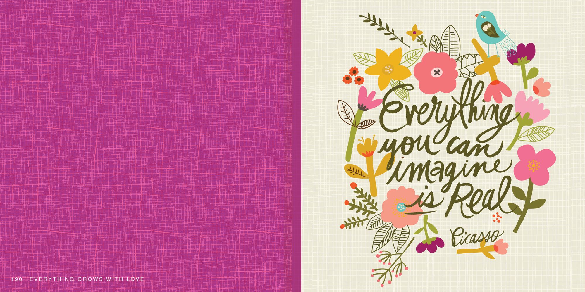 Everything Grows with Love: Beautiful Words, Inspiring Thoughts