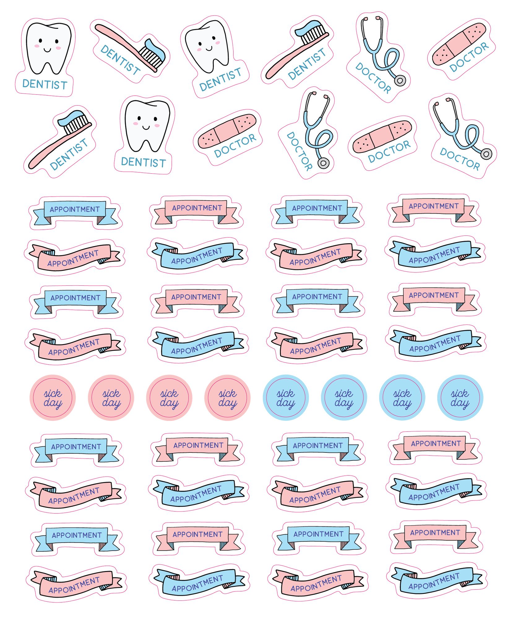 So. Many. Planner Stickers.: 2,600 Stickers to Decorate, Organize, and Brighten Your Planner