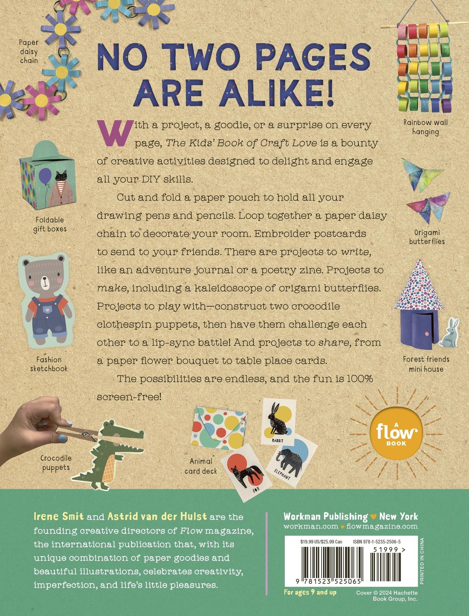 The Kids' Book of Craft Love: Write. Make. Play. Share.