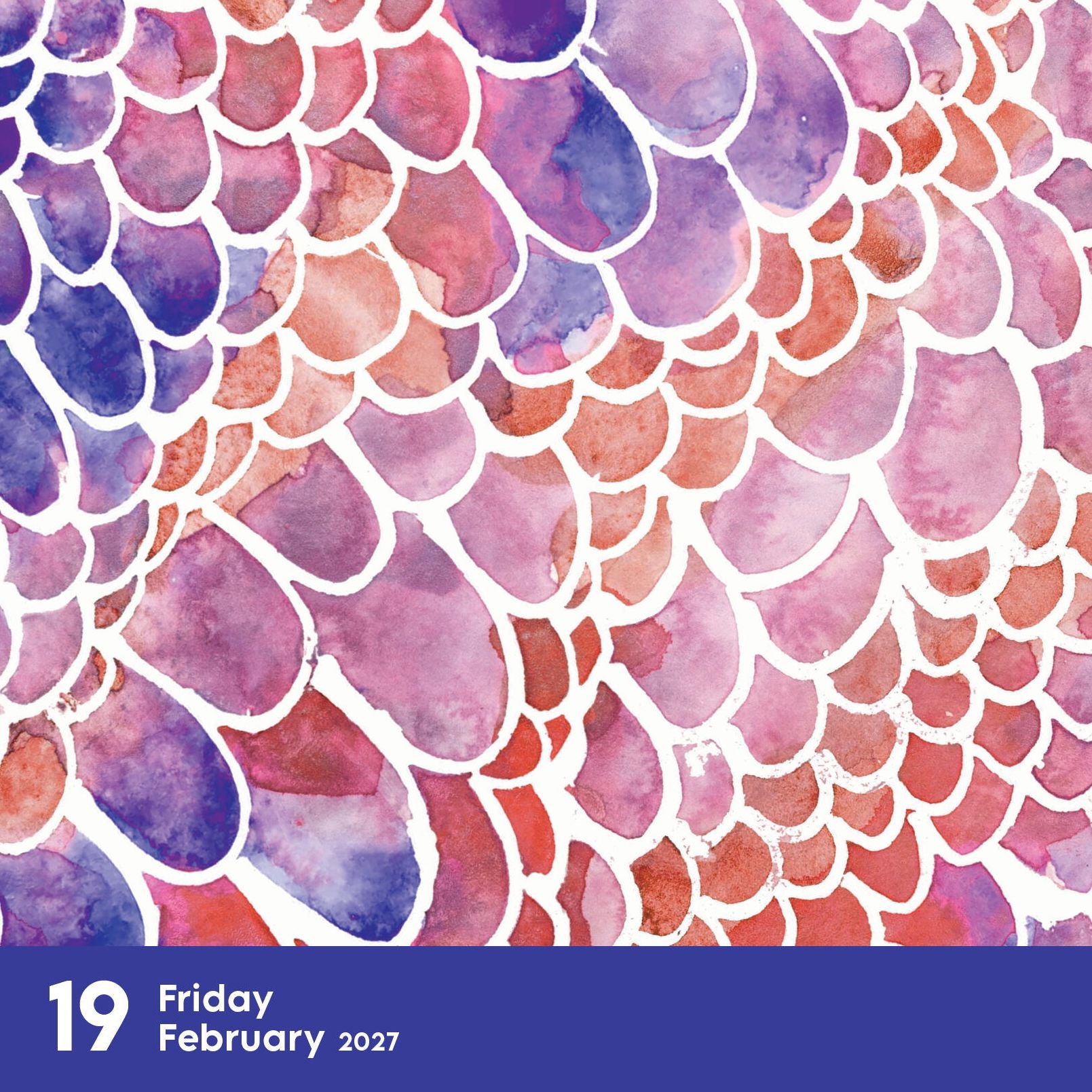 2027 A Year of Reverse Coloring Page-A-Day Calendar