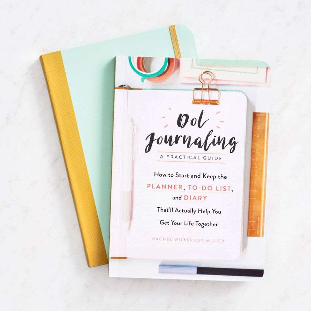Dot Journaling - The Set: Includes a How-To Guide and a Blank Dot-Grid Journal