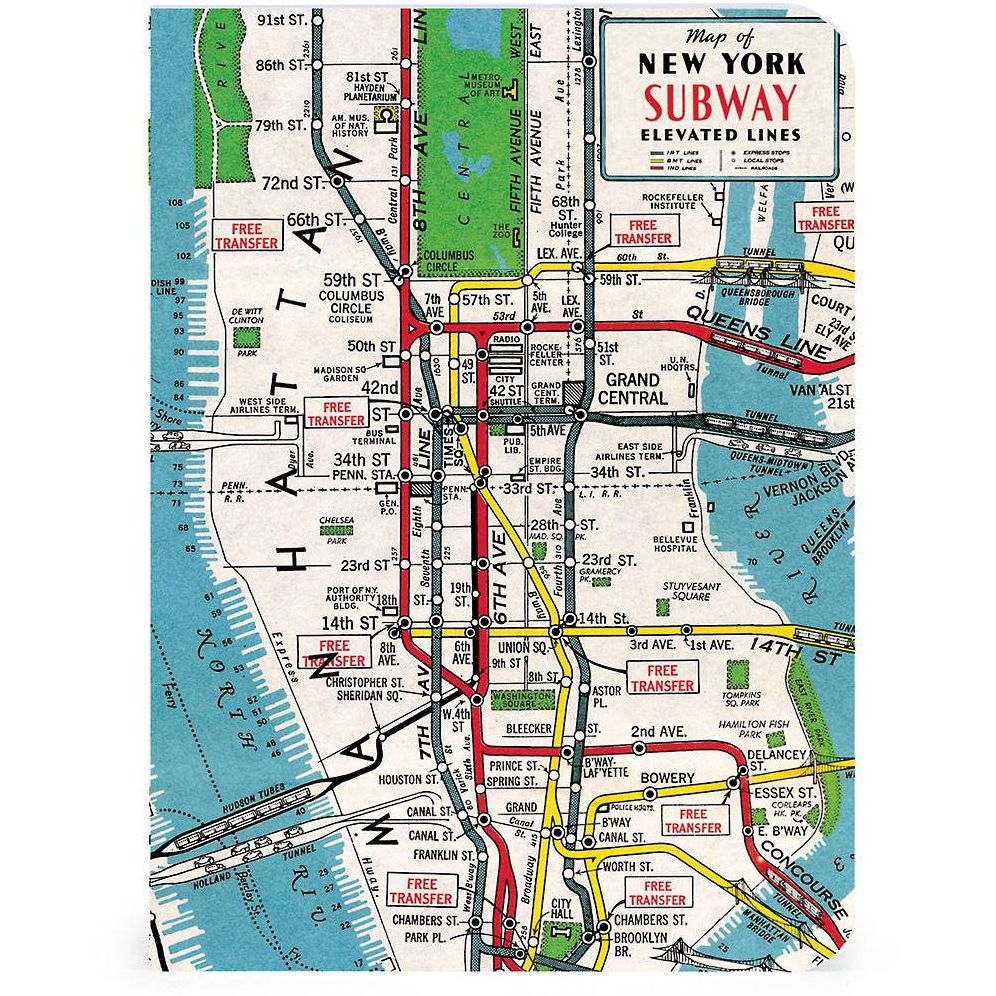 New York Vintage Notebook Set