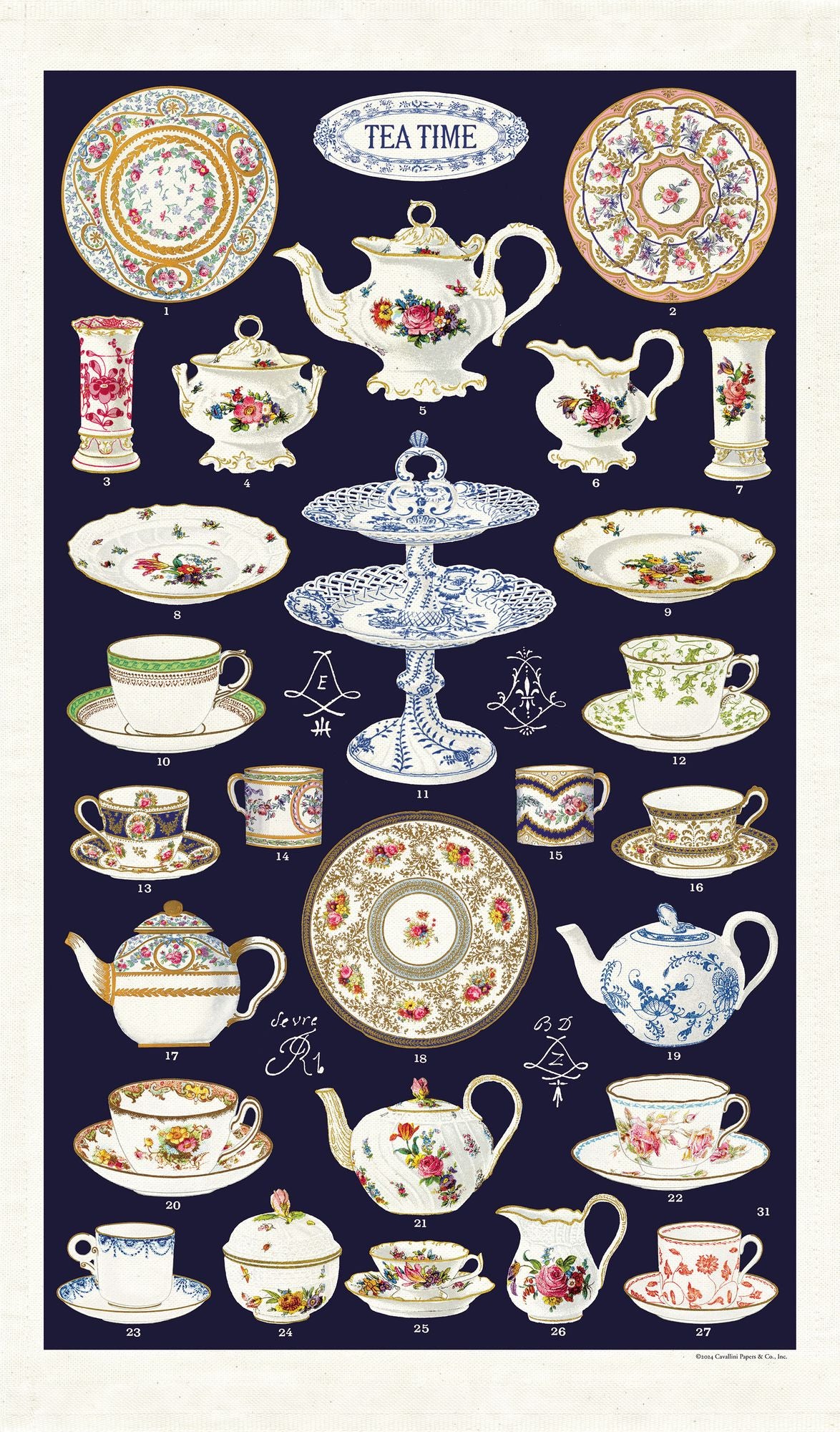 Tea Time Tea Towel
