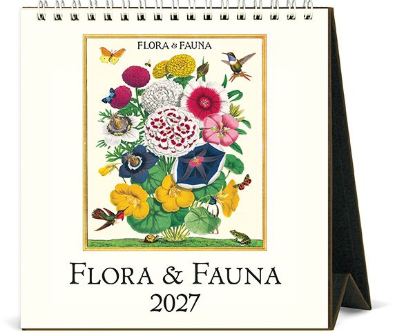 2027 Flora & Fauna Desk Calendar