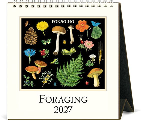 2027 Foraging Desk Calendar
