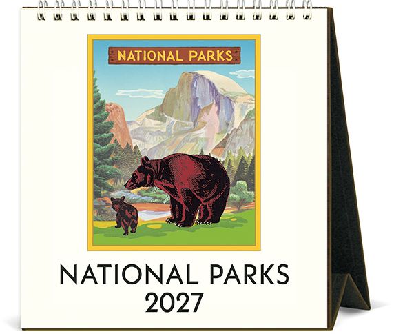 2027 National Parks Desk Calendar