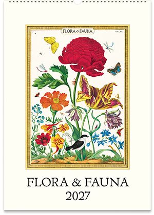 2027 Flora & Fauna Wall Calendar