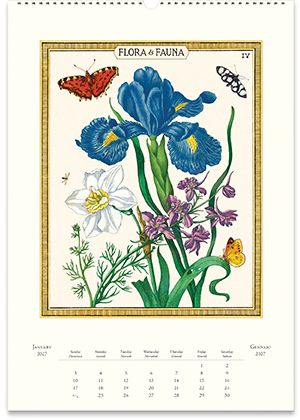 2027 Flora & Fauna Wall Calendar