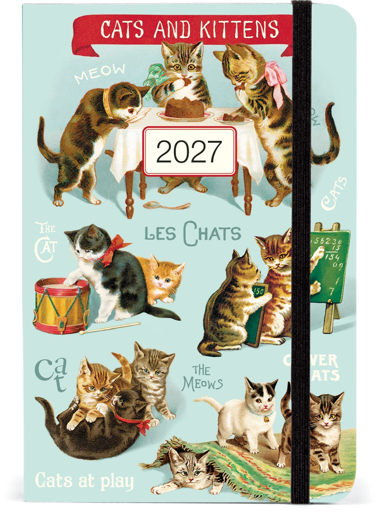 2027 Cats Weekly Pocket Planner