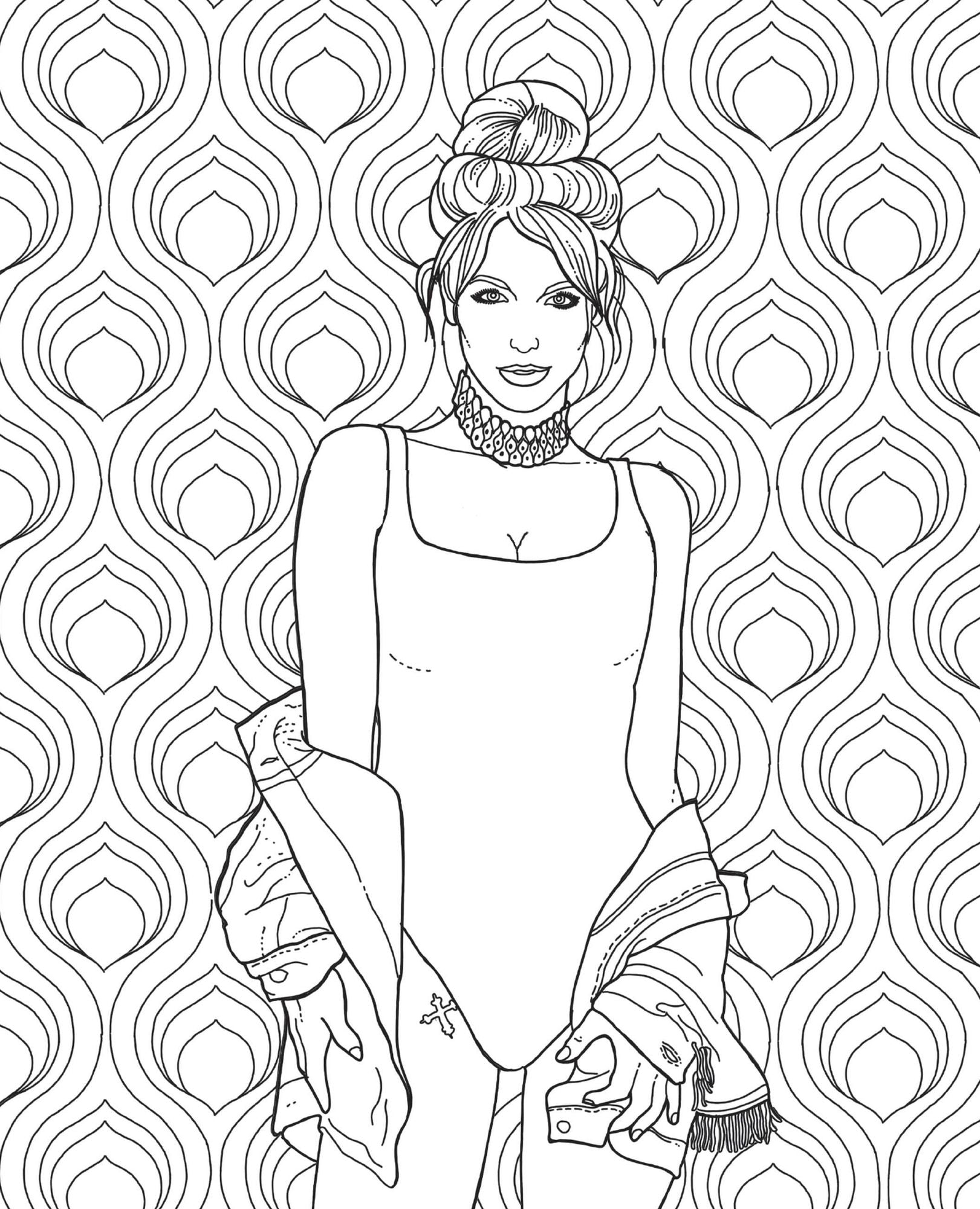 The Official Britney Spears Coloring Book