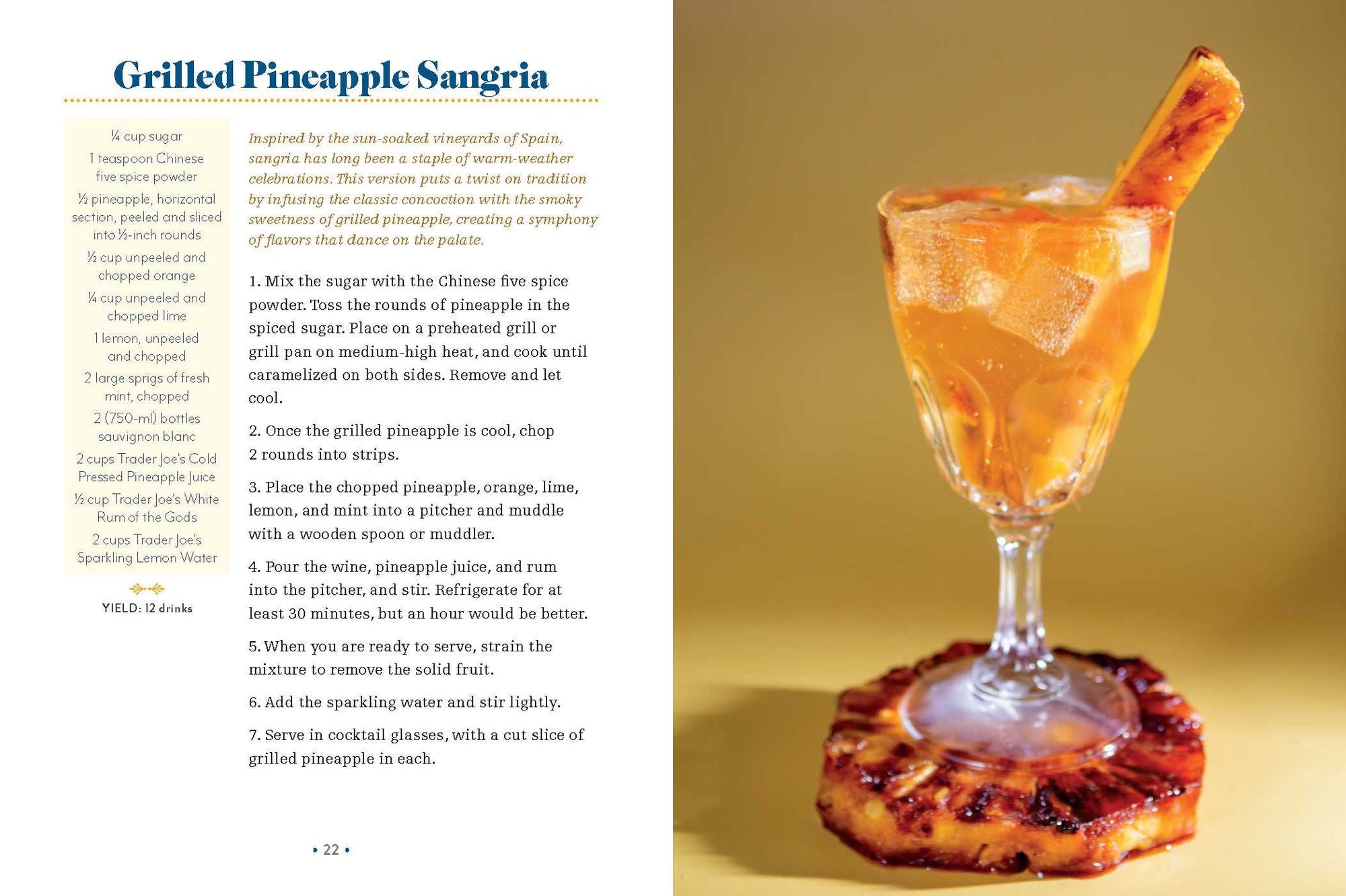 The I Love Trader Joe's Cocktail Book: 52 Drink Recipes for Every Occasion Using Ingredients from the World's Greatest Grocery Store