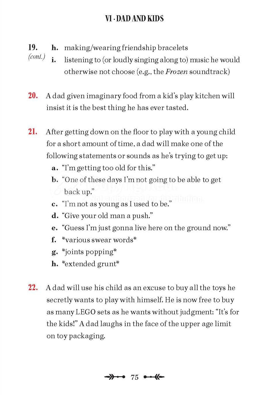 Dad Law: The Definitive Reference for All Things Dad