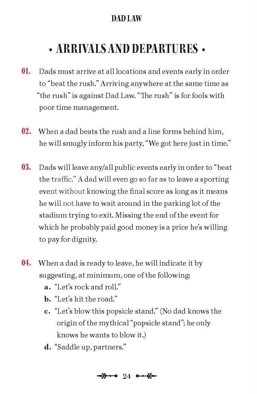 Dad Law: The Definitive Reference for All Things Dad