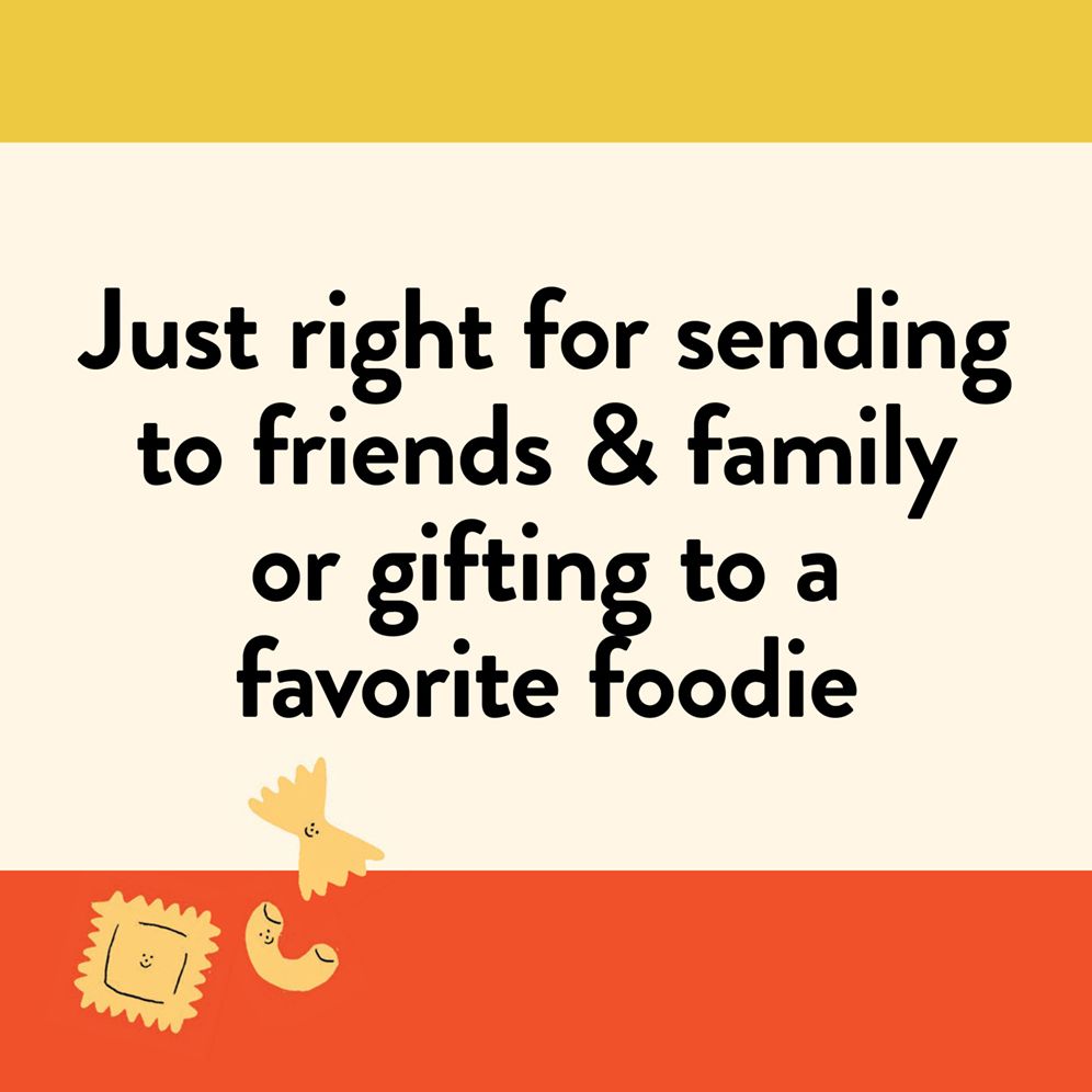 Penne Pals: 12 Pasta Pun Notecards & Envelopes