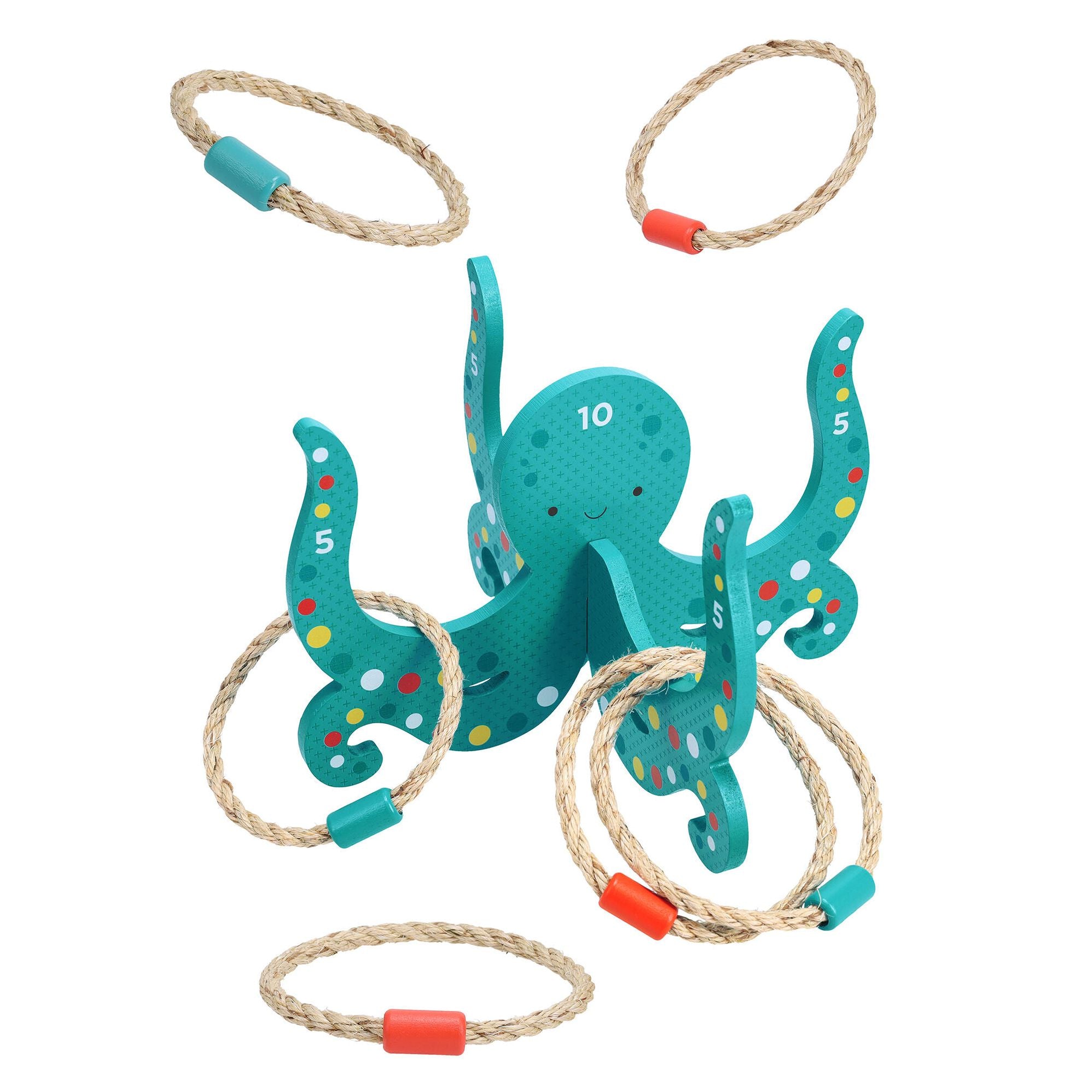 Cloveru RUSSELL ATHLETIC ※octpus Happy Octopus Wooden Hoopla | Paper Source