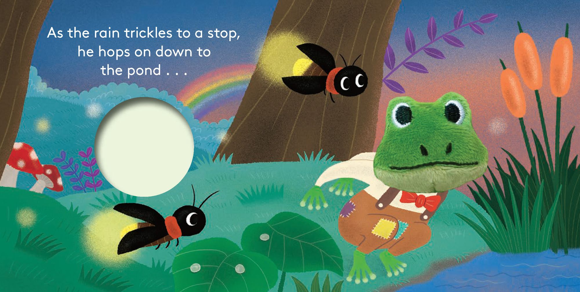 Little Cottage Frog: Finger Puppet Book