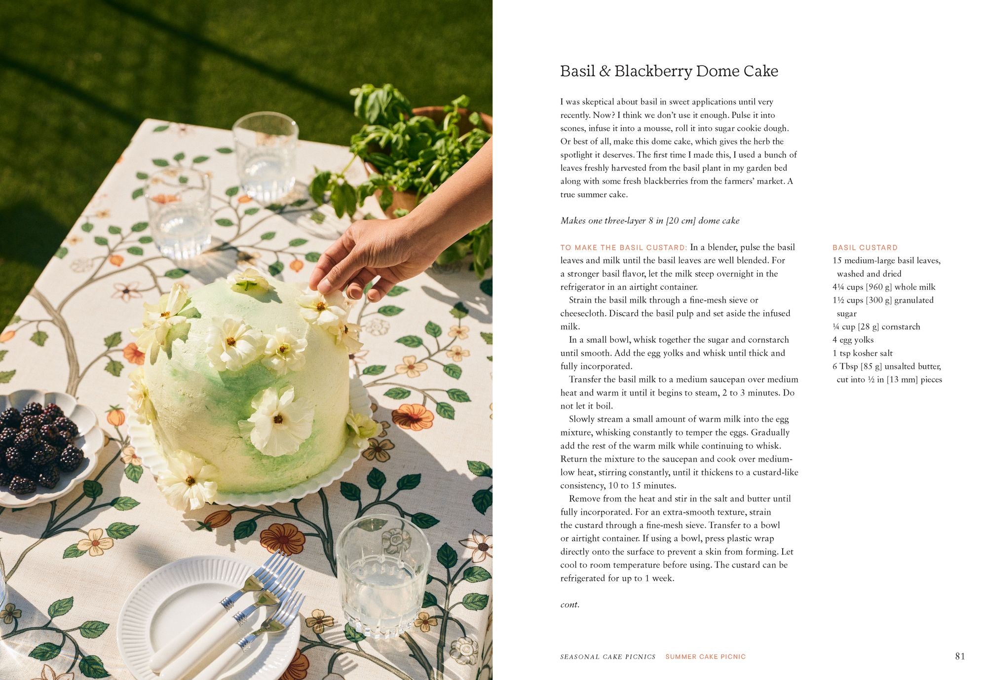 Cake Picnic: Recipes for the Love of Cake & Friends