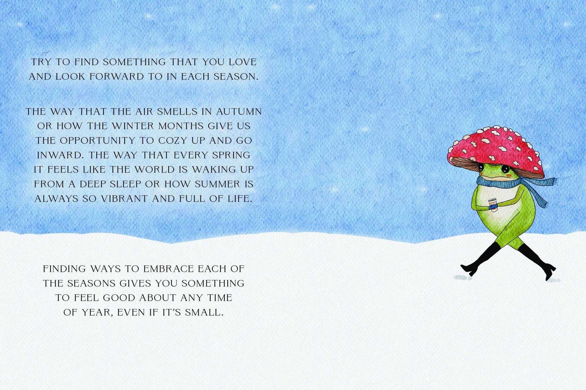 The Little Frog's Guide to Self-Care: Affirmations, Self-Love and Life Lessons According to the Internet's Beloved Mushroom Frog