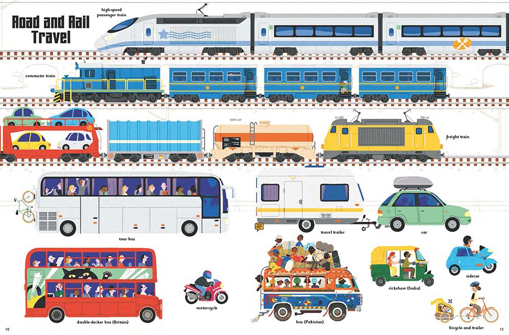 The Ultimate Book of Vehicles: From Around the World