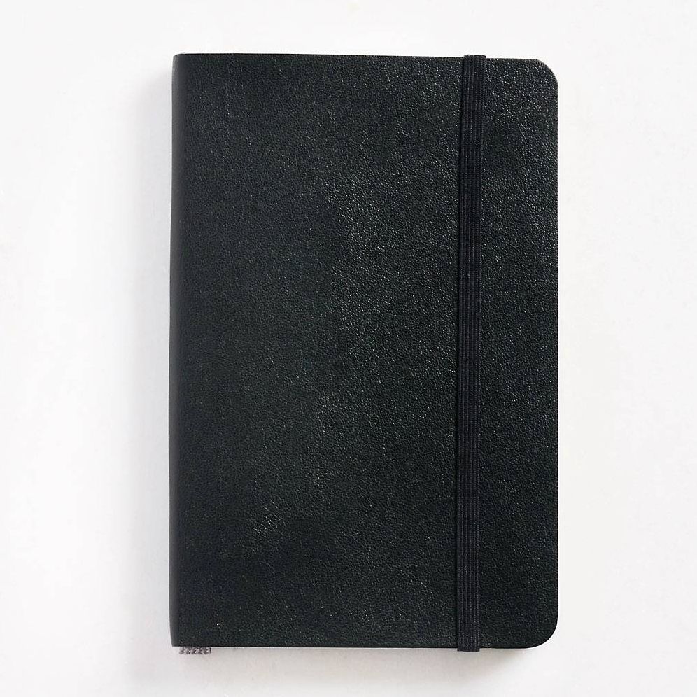 Moleskine Classic Notebook, Pocket, Ruled, Black, Soft Cover (3.5