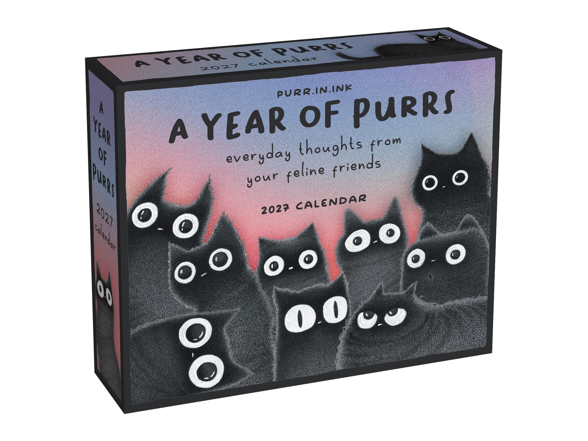 2027 A Year of Purrs Day-to-Day Calendar