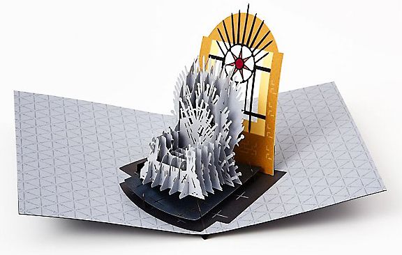 Popup Seven Kingdoms Father's Day Card