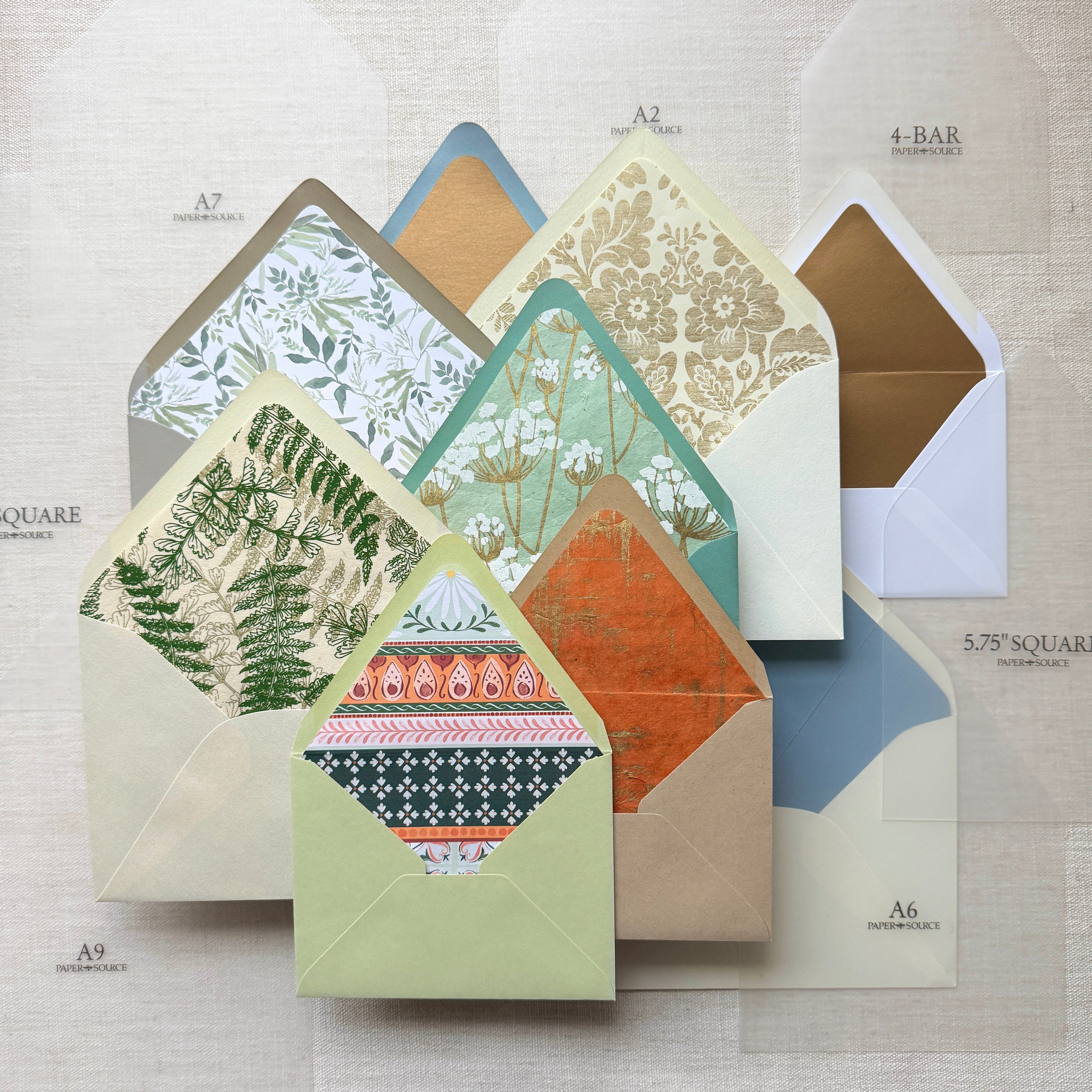 April Kit of the Month: Envelope Liner Template Kit