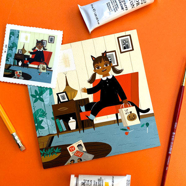 Meet the Maker: Ellen Surrey - USPS 'Thinking of You Week' Postage Stamp