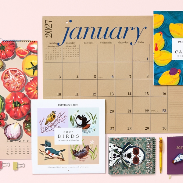 The Designers Behind The 2027 Paper Source Calendars