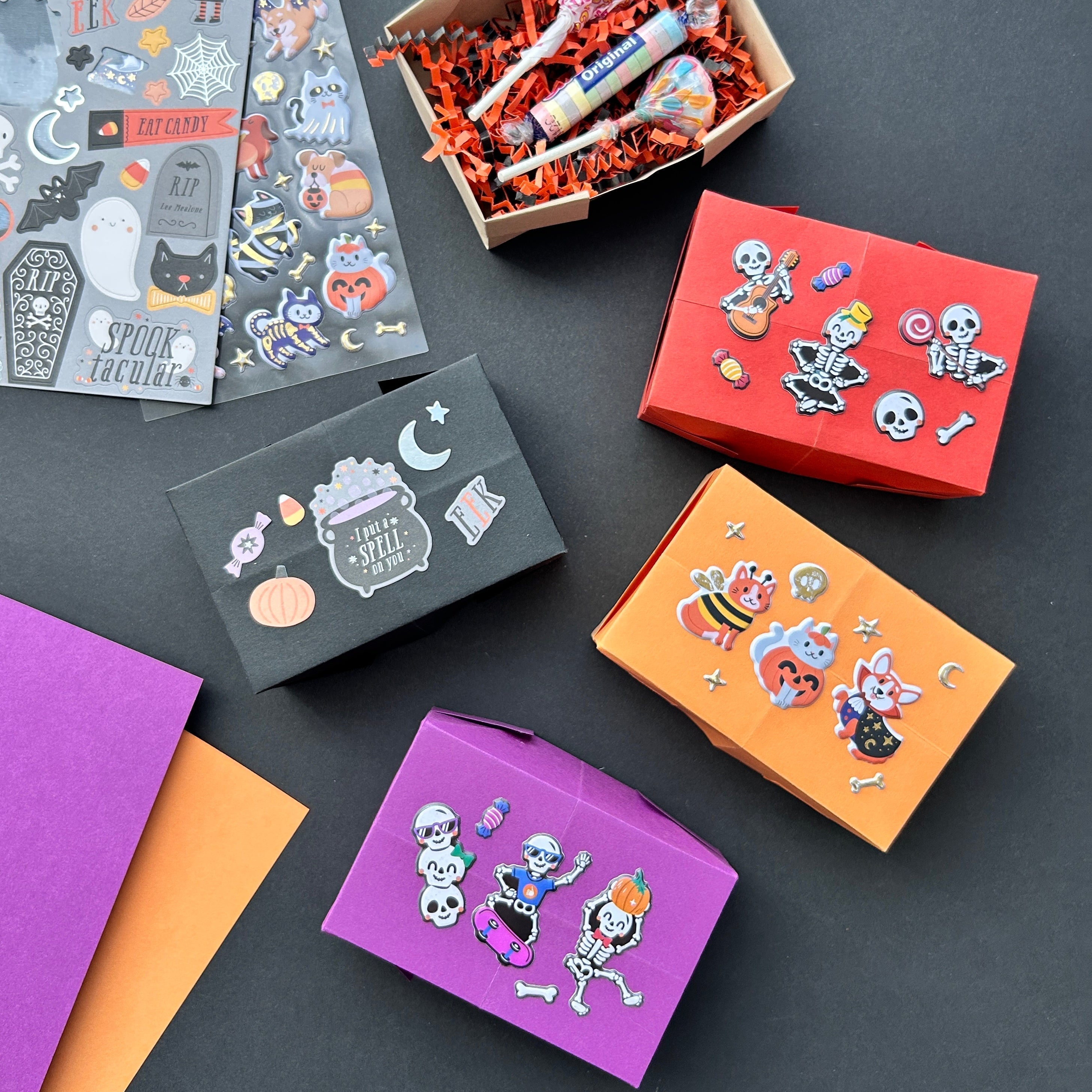 DIY Halloween Paper Box
