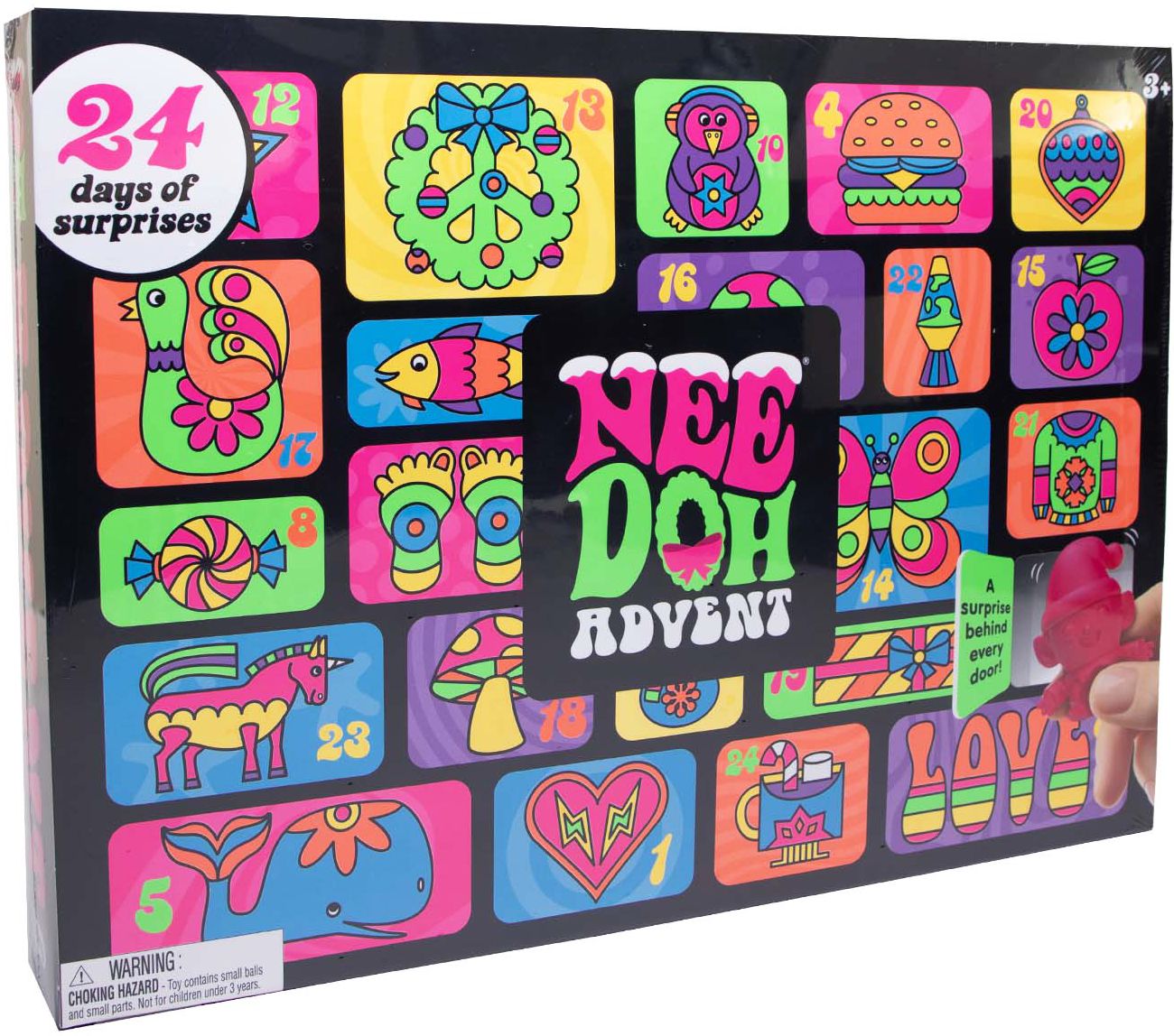 Squishmas 2025 NeeDoh Advent Calendar | Paper Source