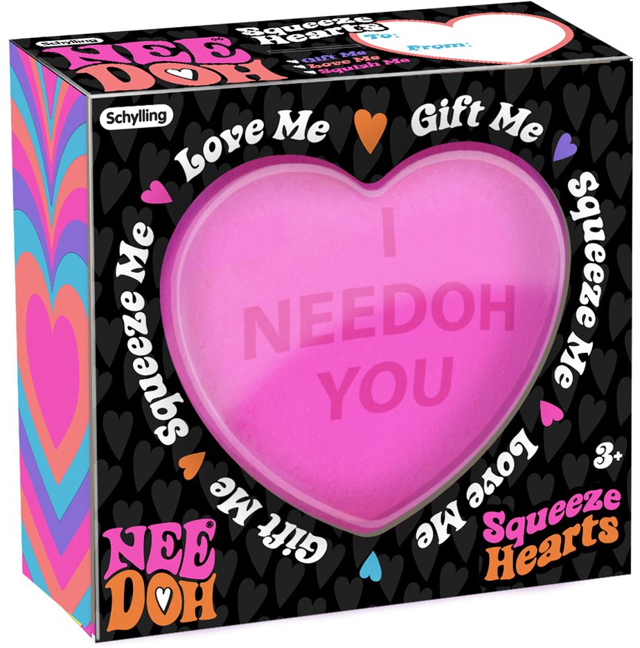 NeeDoh Squeeze Hearts