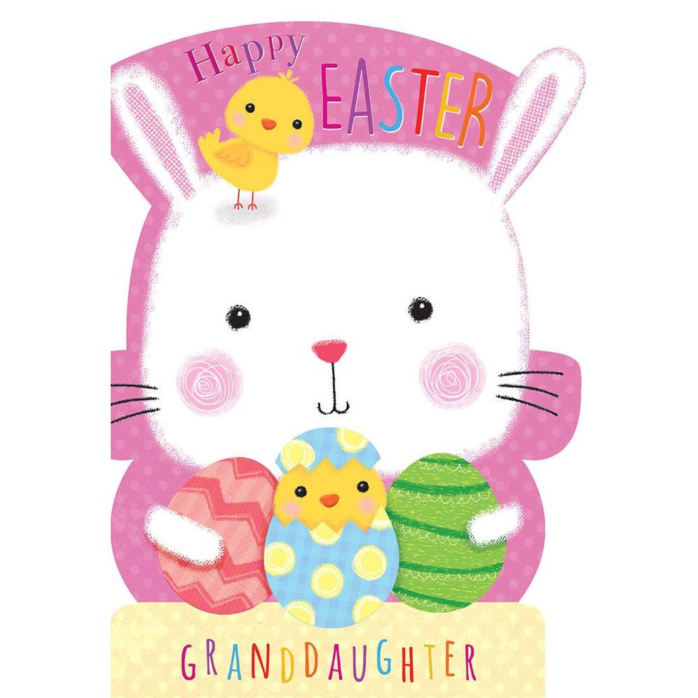 Granddaughter Bunny Easter Card