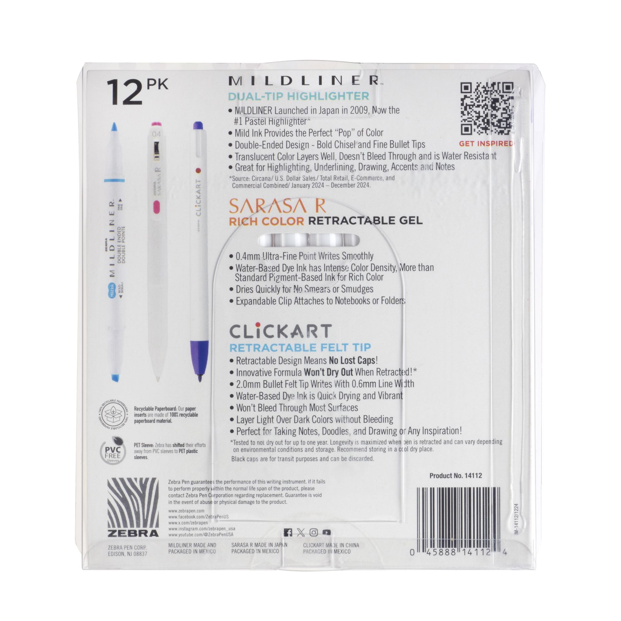 Creativity Collection Asst 12pk